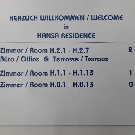 Gästehaus Hansa Residence-2